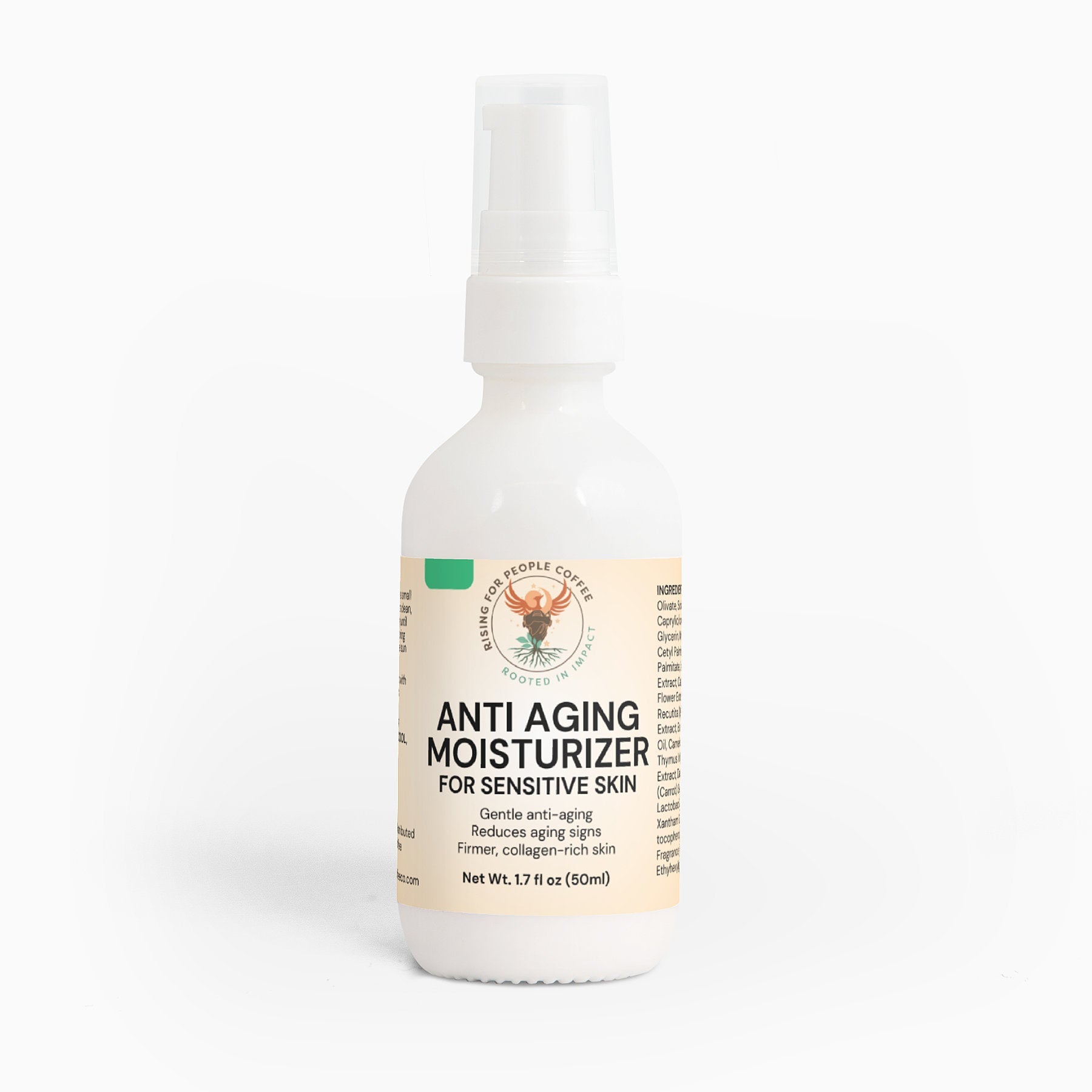 Anti Aging Moisturizer for Sensitive Skin - Rising For People Coffee Co.Personal Care and BeautyRising For People Coffee Co.Rising For People Coffee Co.FMN0ANSERising for people coffee anti aging moisturizer for sensitive skin, Latte, Cappuccino, Coffee shop, Coffee shop near, Coffee near me, Roasted coffee, Speciality coffee, Green coffee, Black coffee, Espresso machine, French press, Espresso, Takeout coffee near
